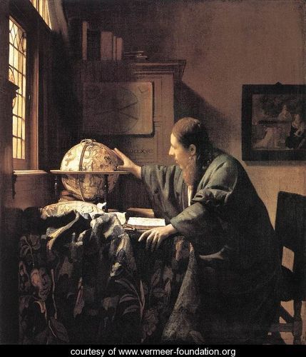 Vermeer The Geographer. being The Geographer,